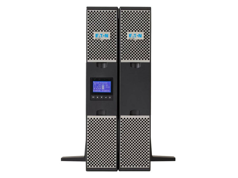 Eaton 9PX1500RTN 9PX 1500VA 1350W 120V Online Double-Conversion UPS - 5-15P, 8x 5-15R Outlets, Cybersecure Network Card, Extended Run, 2U Rack/Tower - Battery Backup - 2U Rack/Tower