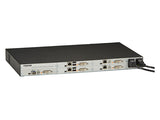 Black Box ACXMODH6FPAC-R2 Modular KVM Extender Chassis - 6-Slot, (2) IEC320 Front-Mounted Internal PSUs