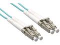Axiom AXG93017 LC/LC OM3 Fiber Cable 15m - TAA, Aqua