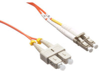 Axiom AXG94641 LC/SC OM2 Fiber Cable 12m - TAA, Orange