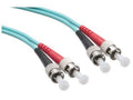 Axiom AXG96069 ST/ST OM3 Fiber Cable 5m - TAA, Aqua