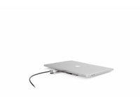 Compulocks BLD01KL Blade Universal Lock Slot Adapter with Keyed Cable Lock Silver