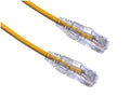 Axiom C6ABFSB-Y4-AX 4FT CAT6A BENDnFLEX Cab (Yellow)