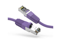 Axiom C6MBSFTPP4-AX 4FT CAT6 Shielded Cable (Purple)