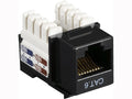 Black Box CAT6J-BK-25PAK CAT6 Keystone Jack - Unshielded, RJ45, B