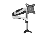 SIIG CE-MT1H12-S1 Full-Motion Single Monitor Desk Mount Gas Spring, Full Motion (CE-MT1H12-S1)