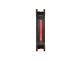 Thermaltake CL-F039-PL14RE-A Riing 14 Series High Static Pressure 140mm Circular Red LED Ring Case/Radiator Fan CL-F039-PL14RE-A - Hydraulic bearings for silent