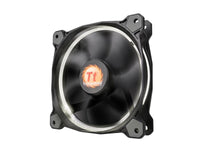 Thermaltake CL-F039-PL14WT-A Riing 14 Series High Static Pressure 140mm Circular White LED Ring Case/Radiator Fan CL-F039-PL14WT-A - Hydraulic bearings for silent
