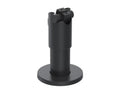 SpacePole DTP171-02 DuraTilt & Pole - signature capture, BLK