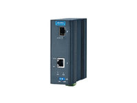 B+B SmartWorx EKI-2741FHPI-AE Gigabit Media Converter SFP with 1X POE