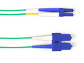 Black Box FOCMRSM-003M-SCLC-GN SM FO Patch Cable Duplx, PVC, GN, SCLC