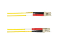 Black Box FOCMRSM-006M-LCLC-YL SM FO Patch Cable Duplx, PVC, YL, Lclc, 6M