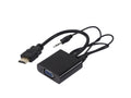 Axiom HDMIMVGAFA-AX HDMI to VGA Converter, Black
