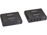 Black Box IC404A-R2 USB 2.0 Extender - Multimode Fiber, 4-Port