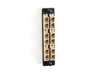 Black Box JPM463B High-Density Multimode Fiber Adapter Panel - Ceramic Sleeve, (6) SC Duplex, Beige