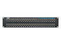 Black Box JPM806A-R2 CAT5e Feed-Through Patch Panel - 2U, Shielded, 48-Port