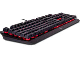 Thermaltake KB-CHE-MBBLUS-01 Challenger EDGE/Membrane/Black/Lighting/The CHALLENGER EDGE Comes with a brand new floating keycaps design