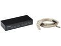 Black Box KV9614A-K Desktop KVM Switch - DVI-D with Emulated USB Keyboard/Mouse, 4-Port, Cables Included