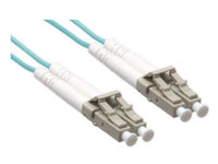 Axiom LCLC10GA-70M-AX LC/LC OM3 Fiber Cable 70m, Aqua