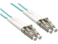 Axiom LCLCOM4MD90M-AX LC/LC OM4 Fiber Cable 90m, Aqua