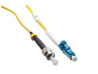 Axiom LCSTSS9Y-9M-AX LC/ST OS2 Fiber Cable 9m, Yellow