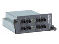 Black Box LE2711C Fast Ethernet (100-Mbps) Extreme Temperature Switch Module - (4) 100-Mbps Multimode Fiber, 1300nm, 2km, ST