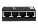 Black Box LGB304AE Gigabit Ethernet (1000-Mbps) Switch - (4) 10/100/1000-Mbps Copper RJ45, 220V AC-Power