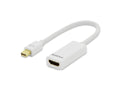 Axiom MDPMHDMIF-AX Mini DisplayPort to HDMI Adapter, White