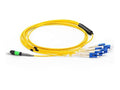 Axiom MP8LCSMR1M-AX MPO-4 LC OS2 Breakout Cable 1m