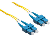 Axiom SCSCSD9Y-1M-AX SC/SC OS2 Fiber Cable 1m, Yellow