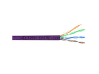 Weltron T2404L5EPA-PL 1000FT PURPLE CAT5E STRANDED UTP CABLE