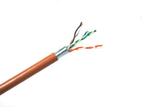 Weltron T2404L5ESH-OR 1000FT ORANGE CAT5E SOLID SHIELDED CABLE