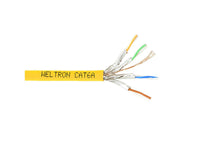 Weltron T2404L6A-PASH-YL CAT6A STRANDED SHIELDED CABLE YELLOW