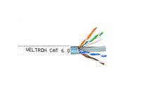 Weltron T2404L6SH-WH 1000FT WHITE CAT6 550MHZ SOLID FTP CABLE
