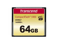 Transcend TS64GCF1000 64GB, CF Card, MLC, R: 160MB/s