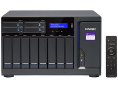 QNAP TVS-1282-I7-64G-US High Performance 12 bay (8+4) NAS/iSCSI IP-SAN.10G-reaDy,8x 3.5in HDD,4x 2.5in HDD/SSD,2x M.2 SSD slots,4-LAN,10G-reaDy,iSCSI,PCIe expansion slot