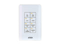 ATEN VK108US 8-BUTTON KEYPAD(US,1GANG)