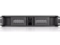iStarUSA D-200SE-BK KIT 2U Compact RM W/SE BLK BZL
