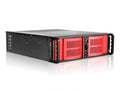 iStarUSA D-300-RD-TS669 3U Chassis 7INCH LCD Red