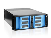 iStarUSA D-400SE 4U Cmpct RM CH. SE Blue BZL