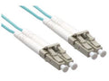 Axiom AXG96784 LC/LC OM3 Fiber Cable 100m - TAA, Aqua