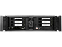 iStarUSA D300L-B6SL-SL 3U Size Chassis w/6 Hot Swap Bay silver