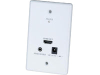 Weltron WB-HW01 HDMI and IR REPEATER WALL PLATE OVER 2XCAT