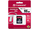 Transcend TS8GSDHC10I 8GB SD Card Class10, MLC, Wide Temp