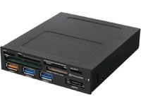 Thermaltake AC0031 Extreme Speed 3.0 Plus USB 3.0 Multi-Card Reader (MS Slot, CF Slot, SD Slot,Extreme Slot, Micro SD Slot, M2 Port ). USB 3.0 x 2, eSATA x 1