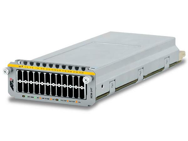 Allied Telesis AT-XEM-24T 24XGIGABIT Copper (RJ.5) Expansionmodule ...