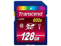 Transcend TS128GSDXC10U1 128GB SD Card U1, MLC, 600X