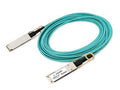 Axiom QSFP-100G-AOC5M-AX QSFP28 AOC Cable for Cisco 5m, Aqua