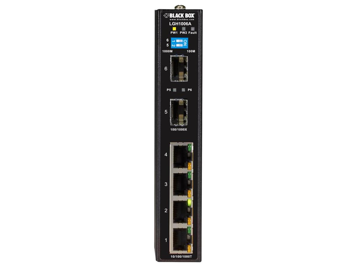 Black Box LGH1006A Gigabit Ethernet (1000-Mbps) Extreme… – Silarius