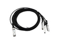 Axiom CBL-QSFP-4X10GSFP-PASS-5M-AX QSFP+ DAC Cable for Dell 5m
